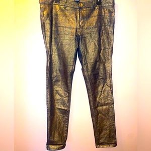 XOXO Gold and black pants